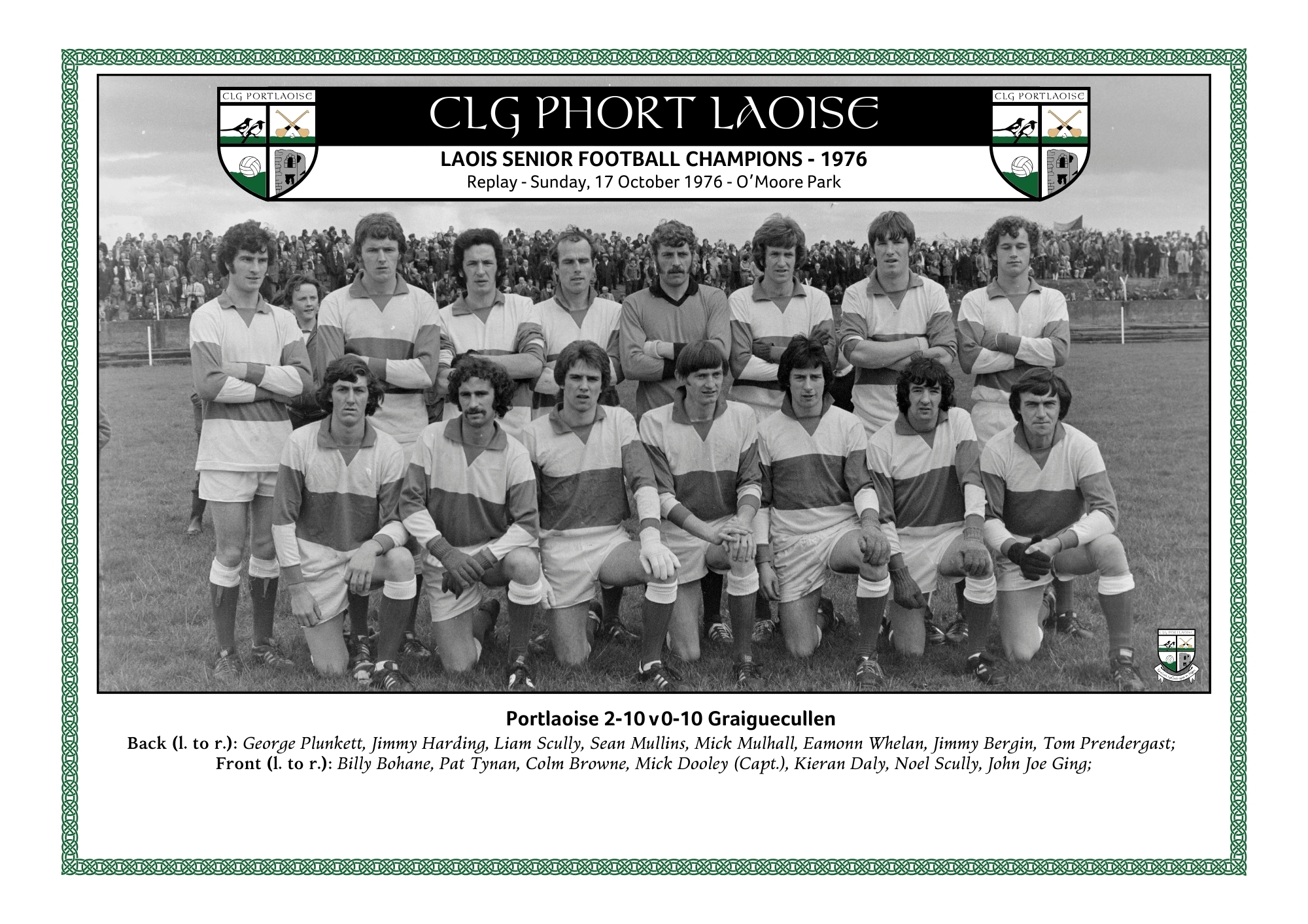 1976 Laois SFC Winners