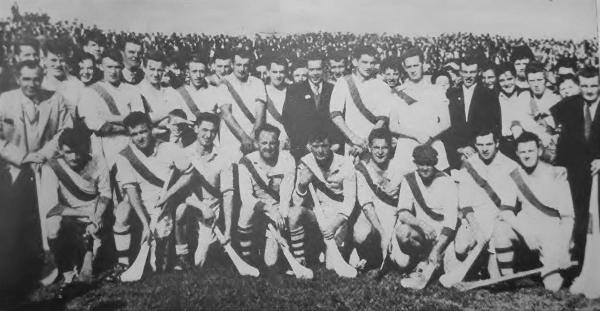 Portlaoise senior hurling team pictured prior to the county final