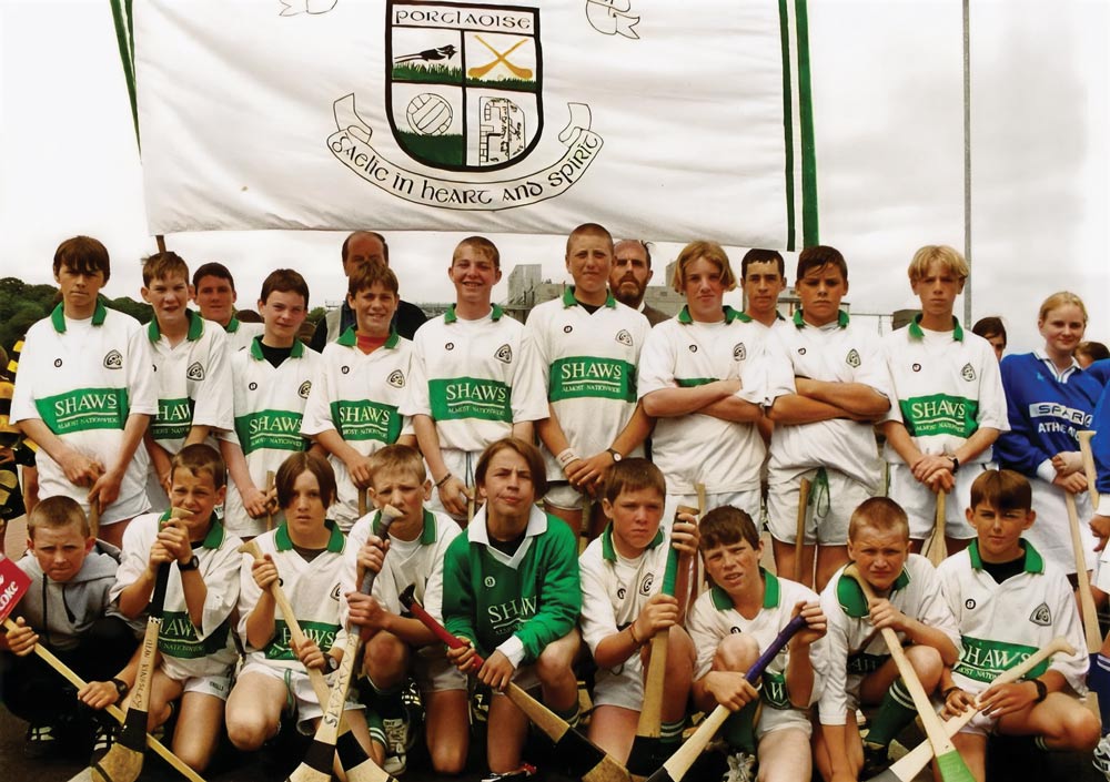The Portlaoise team which took part in the 1996 Féile na nGael national finals in Waterford.