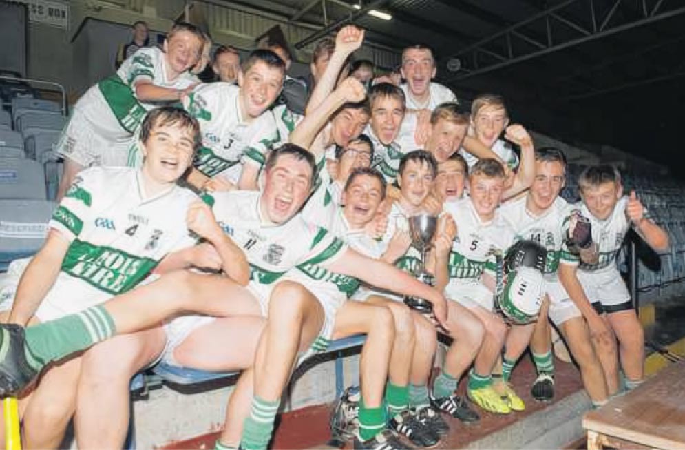 Portlaoise Under 14 hurlers who won the county championship in 2014