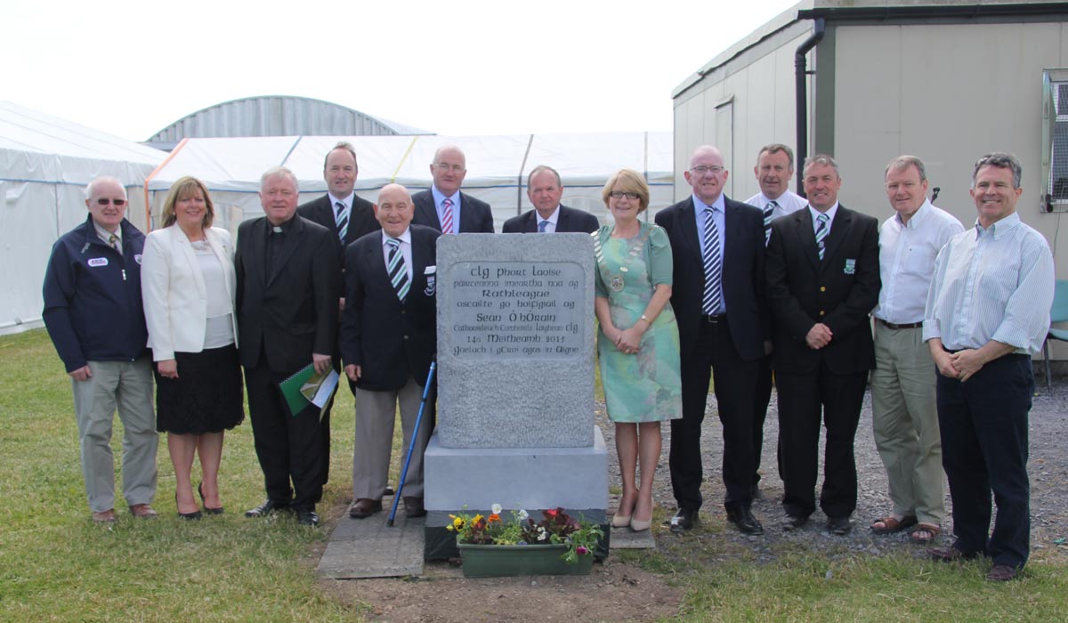 Official opening of Rathleague in June 2015