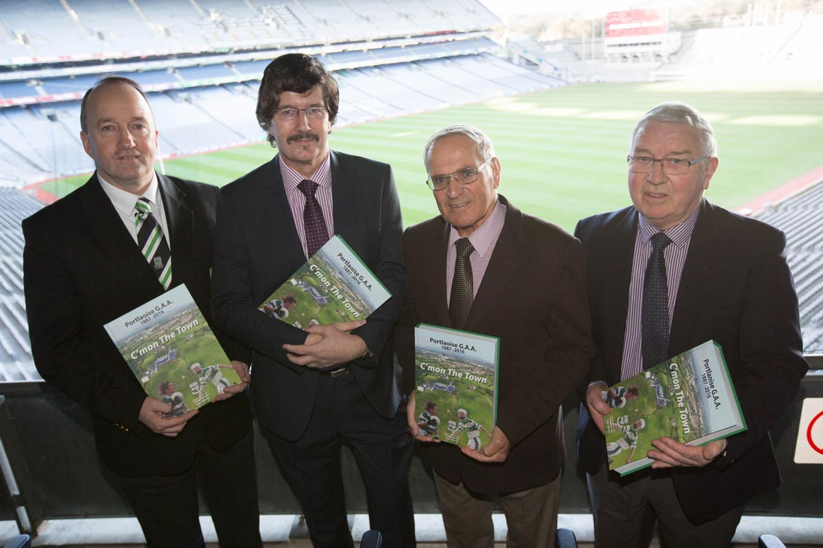 Launch of C'mon the Town, Portlaoise GAA 1887-2016 in Croke Park