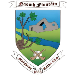 Naomh Fiontáin Maighean Rátha crest