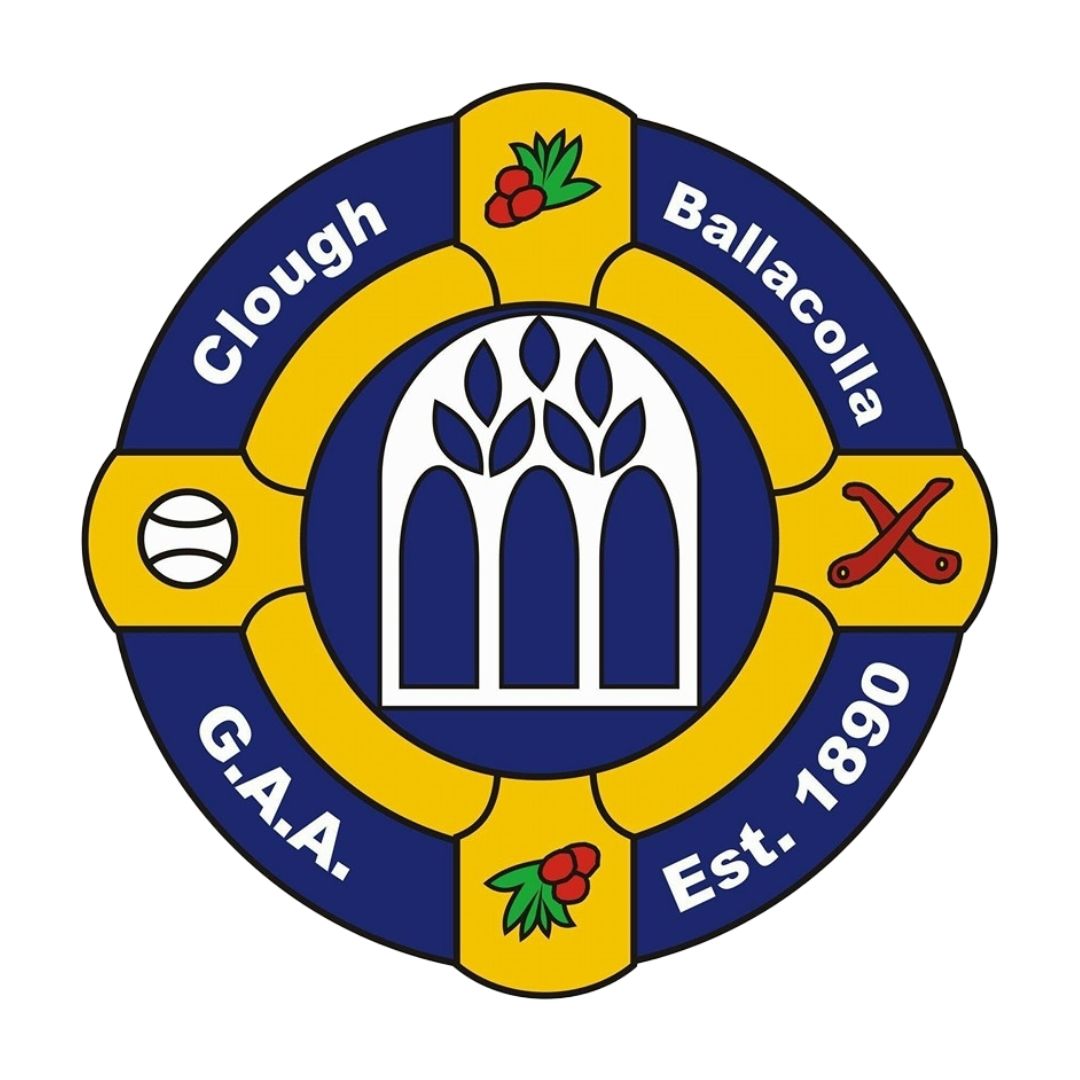 Clough/Ballacolla Camogie Club crest